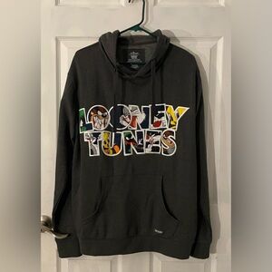 Looney Tunes Mens Pullover Hoodie. Clean and in Good Condition. Size Large. $49